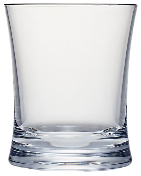 A Bold Acrylic Tumbler Small, dishwasher safe and placed on a white background to enhance its clarity.