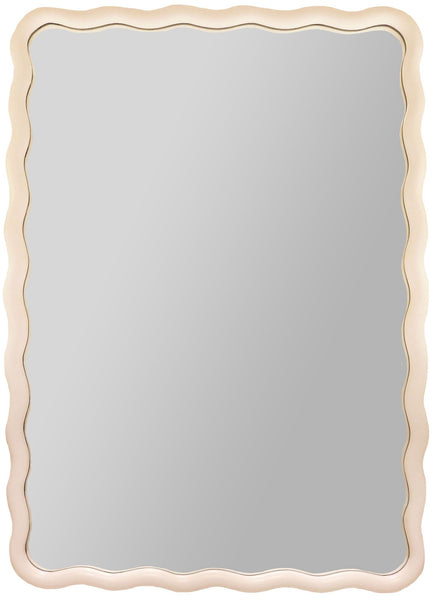 Scalloped Rectangular Mirror