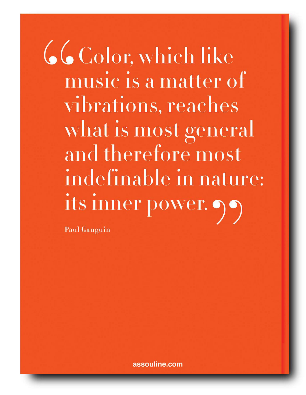 The orange book cover of *Uzbekistan: Avant-Garde Orientalists* from Assouline features a quote by Paul Gauguin: "Color, which like music is a matter of vibrations, reaches what is most general and therefore most indefinable in nature: its inner power." This sentiment resonates deeply with the vibrancy found in Russian avant-garde art.