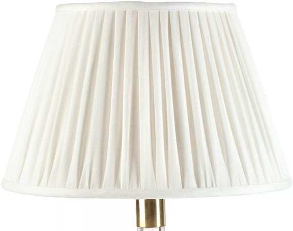 Fermoie Lamp Shade in Plain Ivory