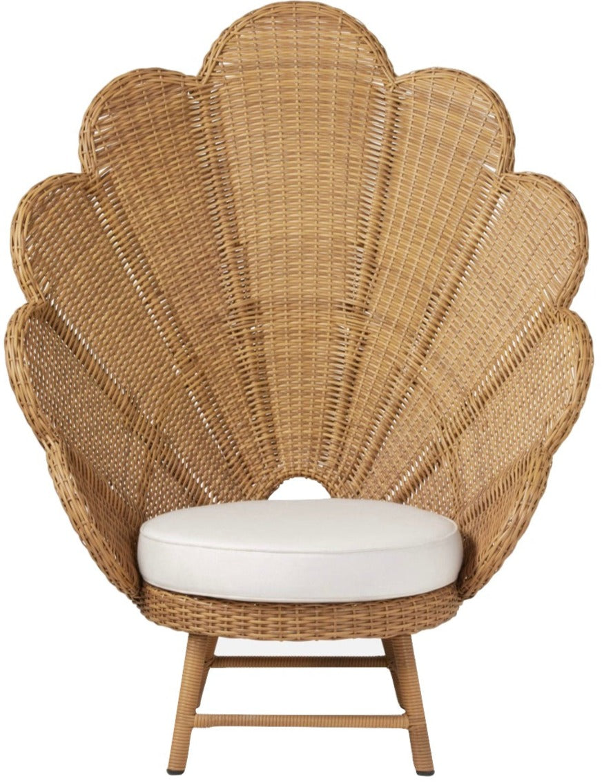 Nima Lounge Chair, Alsek White - Thumbnail 2