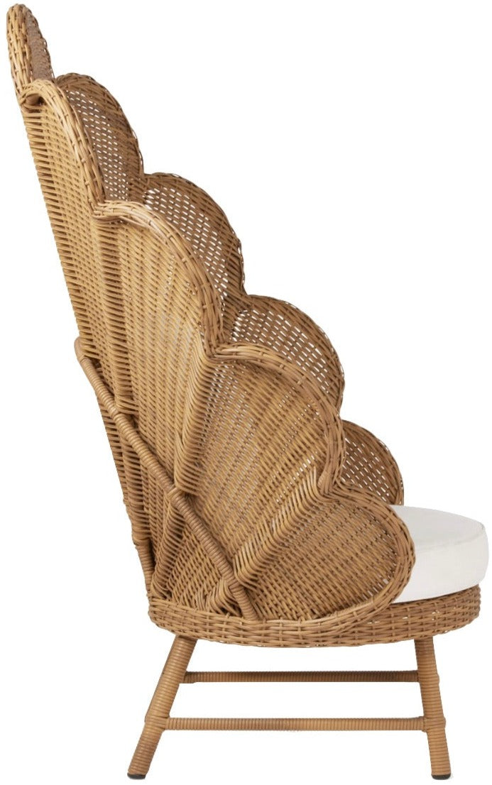 Nima Lounge Chair, Alsek White - Thumbnail 4