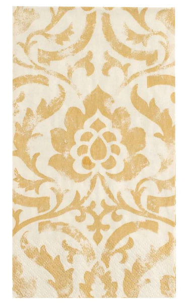 Caspari Baroque Ivory, Guest Towels