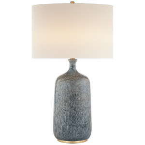 Culloden table lamp in blue lagoon