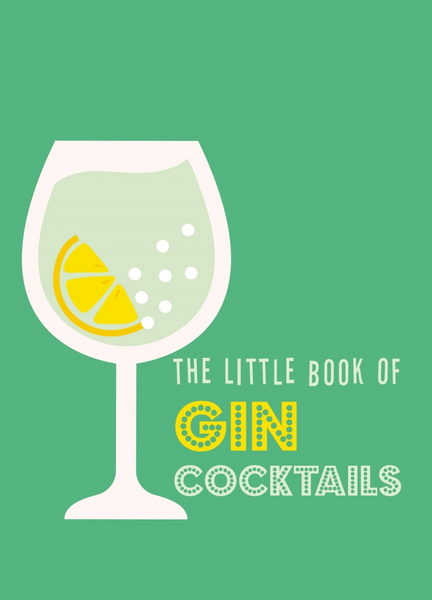Illustration of a gin cocktail glass with a lemon slice, bubbles, and the text "Common Ground" on a green background.