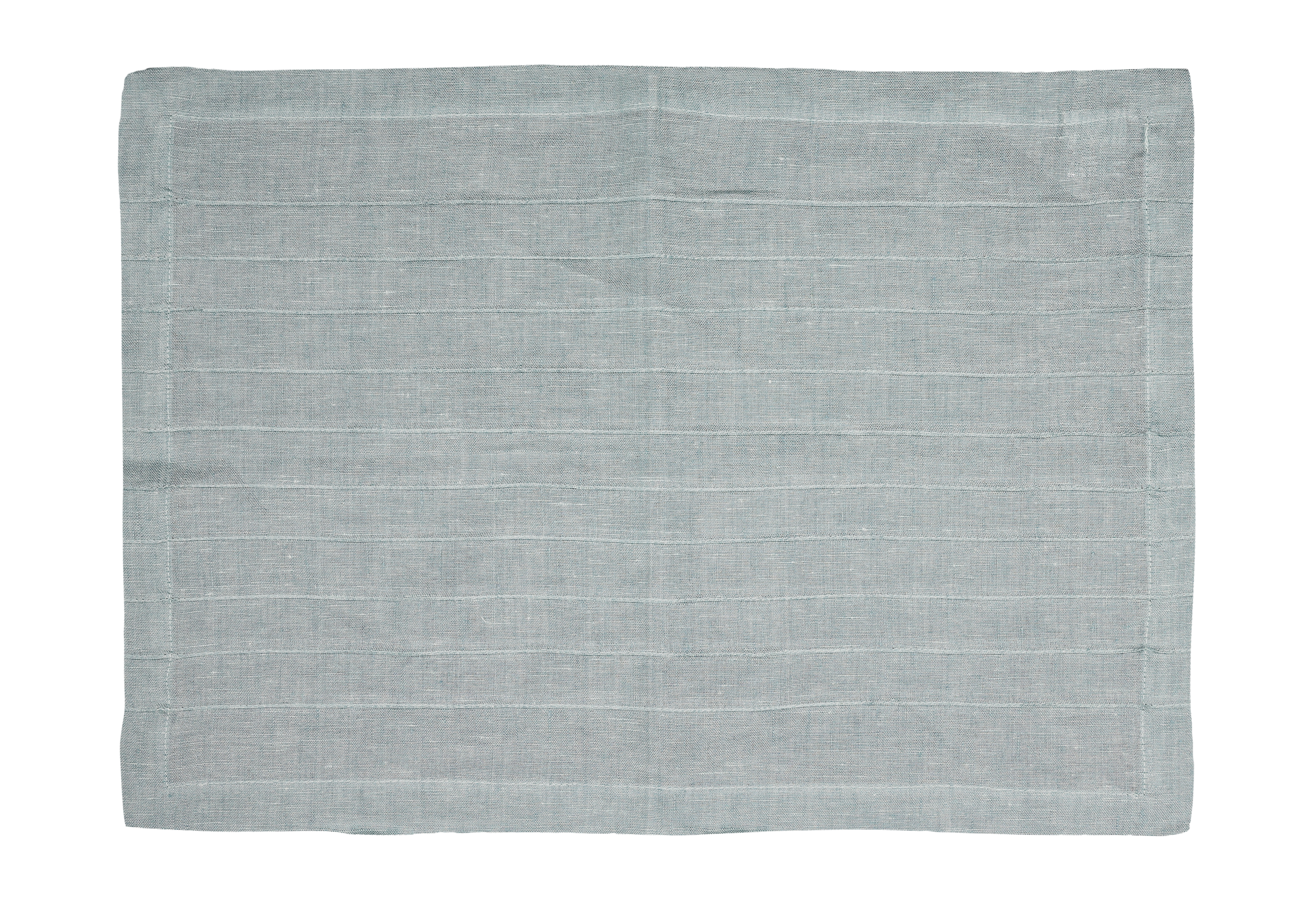 Pleated Linen Placemat Set - Thumbnail 2