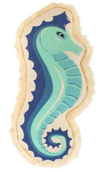 Blue Coastal Seahorse Toy, Large