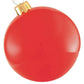 A festive addition to your holiday decorations, the Holiball Giant Inflatable Ornament from Holiball features a shiny red design with a gold cap, labeled "Classic Red" at the bottom.