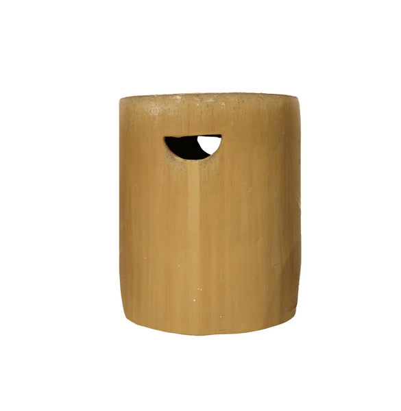 Cylinder Stool in Latte