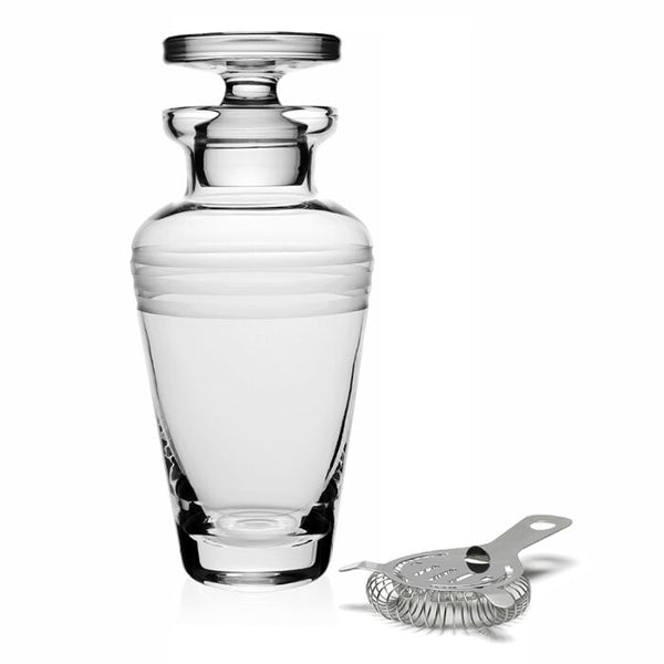 William Yeoward Crystal Madison Cocktail Shaker with Strainer