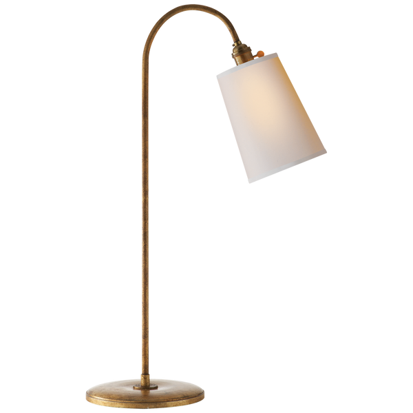 Mia Table Lamp, Gilded Iron