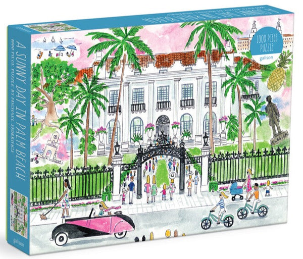Michael Storrings A Sunny Day in Palm Beach 1,000 Piece Puzzle
