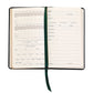 The On the Green Score Book by Graphic Image is an elegant leather golf scorebook featuring sections for date, conditions, player names, scores, and stats. It includes a green ribbon bookmark and makes a perfect functional and luxurious gift for golfers.