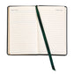 The "On the Green Score Book" by Graphic Image is an open notebook with lined pages labeled "Travel Notes," featuring a green ribbon bookmark—ideal for creating a personal leather score book to capture memorable moments on and off the golfer's course.