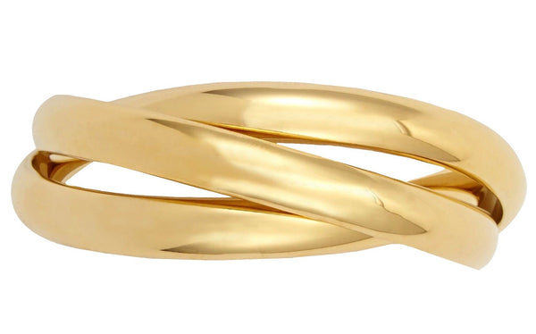 Three Ring Napkin Jewels Gold, Set of 4