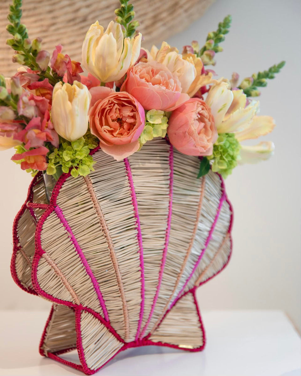 Shell Flower Vase – HIVE Home, Gift and Garden